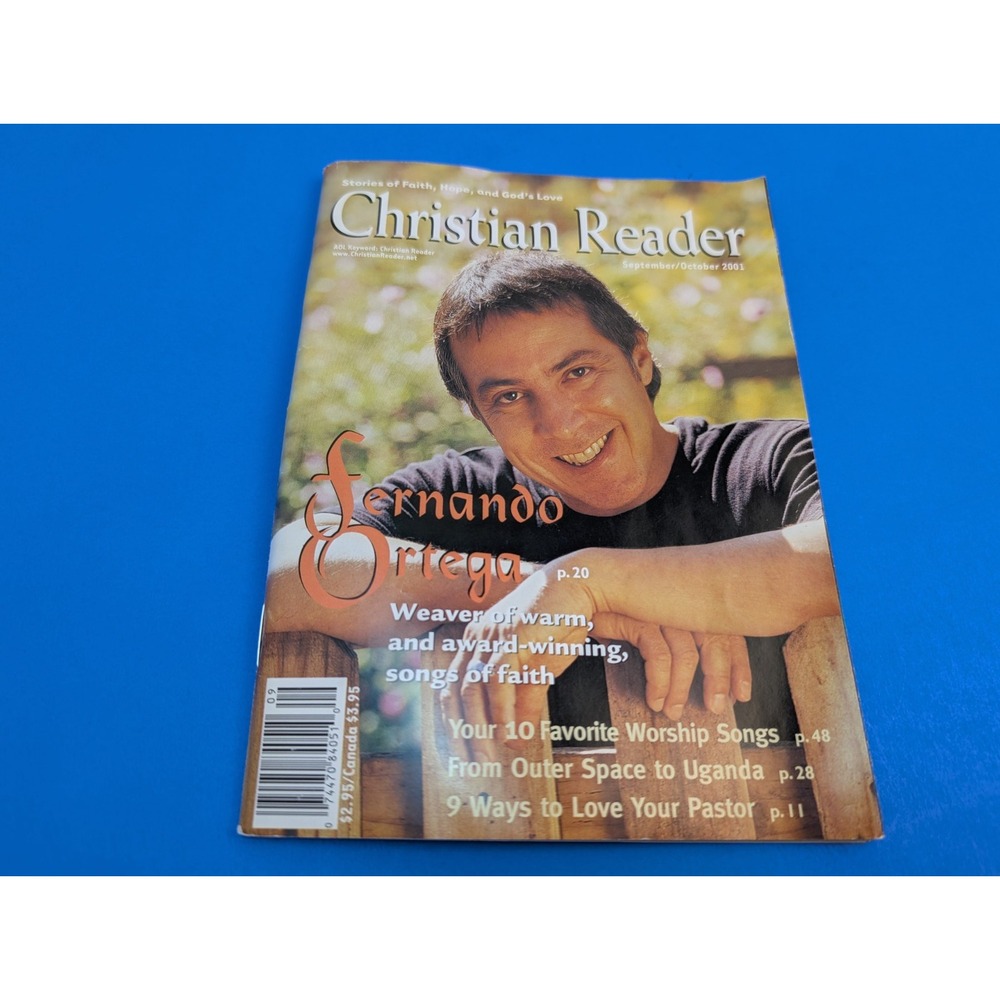 Christian Reader Magazine Fernando Ortega September 2001 Issue